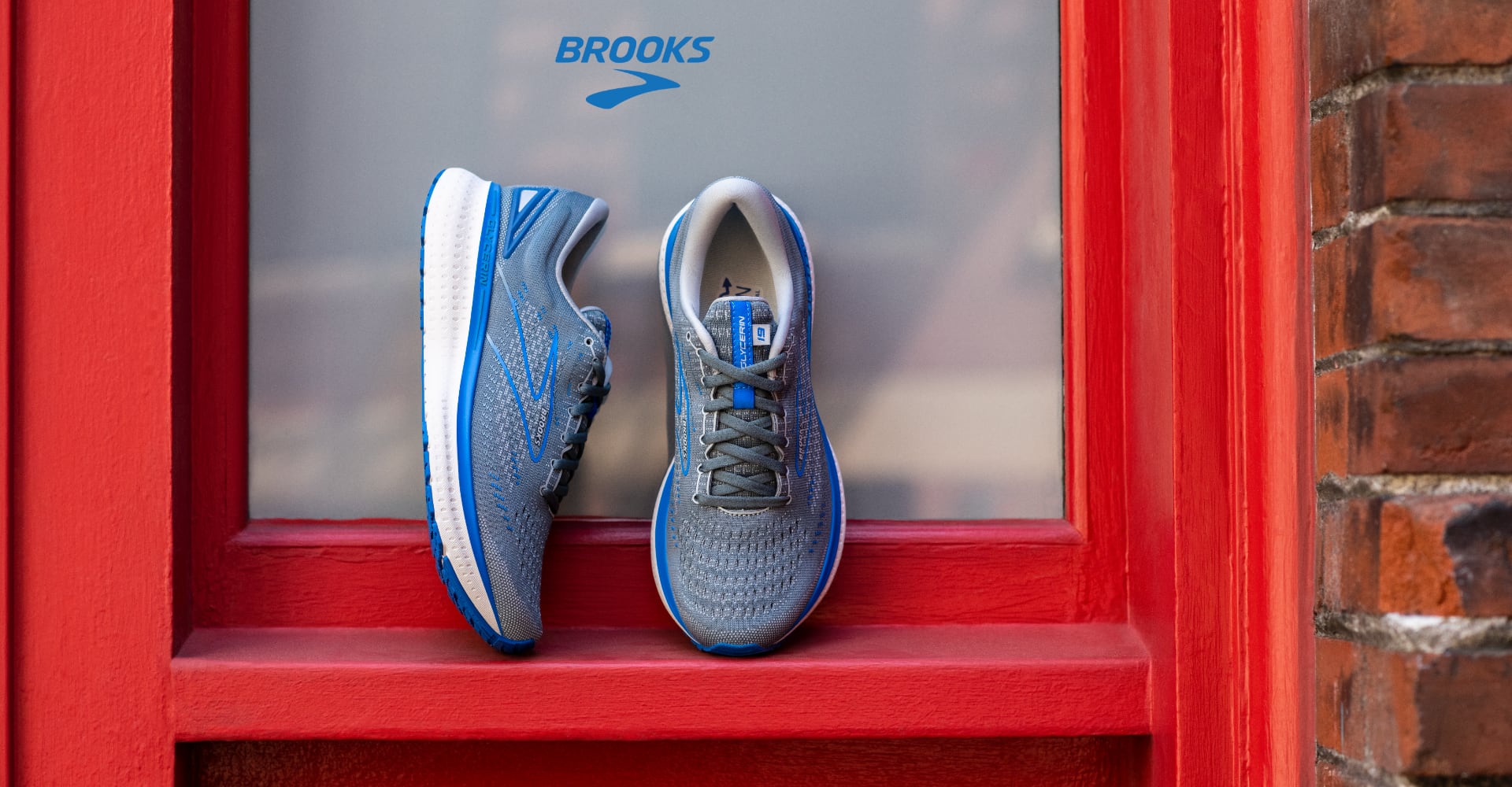 Brooks running shoes lifestyle photo